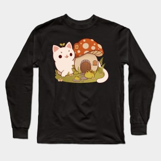 Mushroom house Long Sleeve T-Shirt